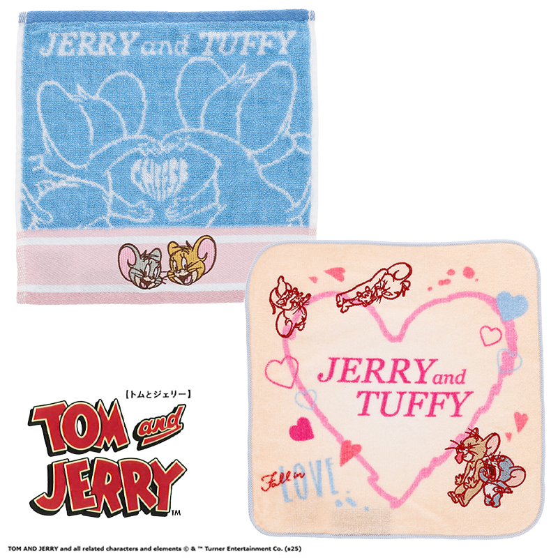 【TOM&JERRY】トムとジェリー ミニタオル 防菌防臭加工