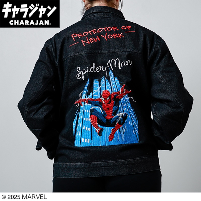 【キャラジャン】Marvel マーベル スパイダーマン スパイダーマンヒロイックハンド ジージャン(M)/(L)/(3L)