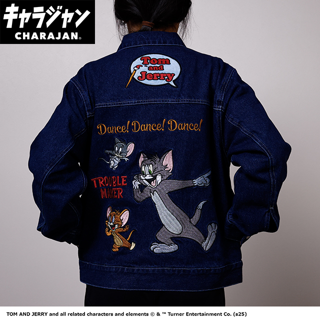 【キャラジャン】トムとジェリー トムとジェリー トラベルメーカー ジージャン(M)/(L)/(3L)