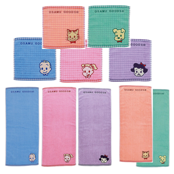 【OSAMU GOODS】オサムグッズ パイル ミニタオル&フェイスタオル 抗菌防臭加工