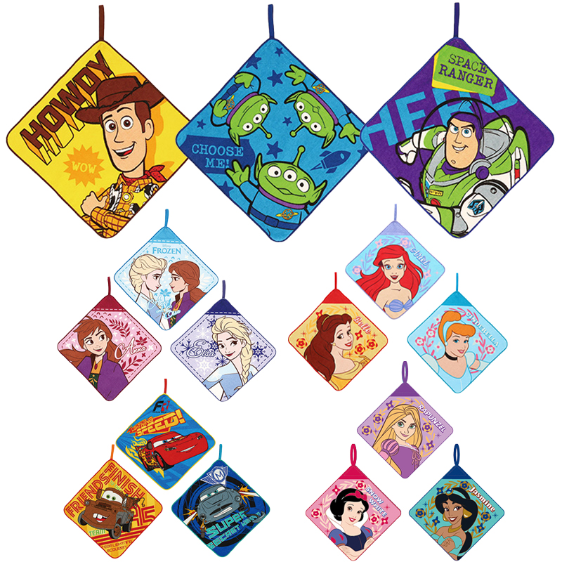 【新学期に】ディズニー ループタオル 3枚組 新学期