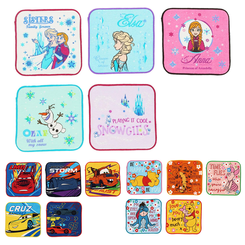 【新学期に】ディズニー ミニタオル 5枚組 新学期