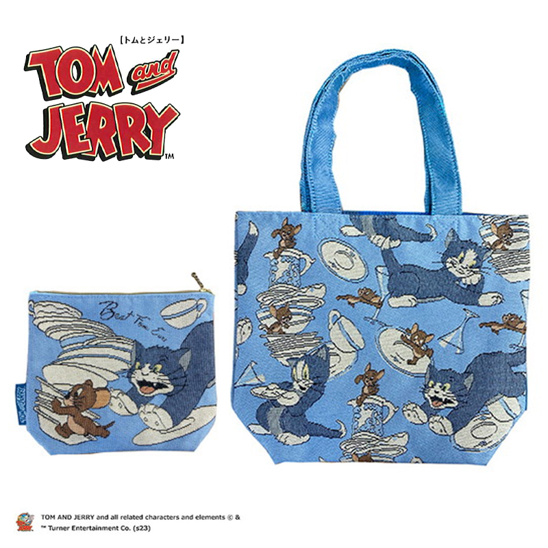 【TOM&JERRY】トムとジェリー キャッチミー ポーチ&ミニバッグ