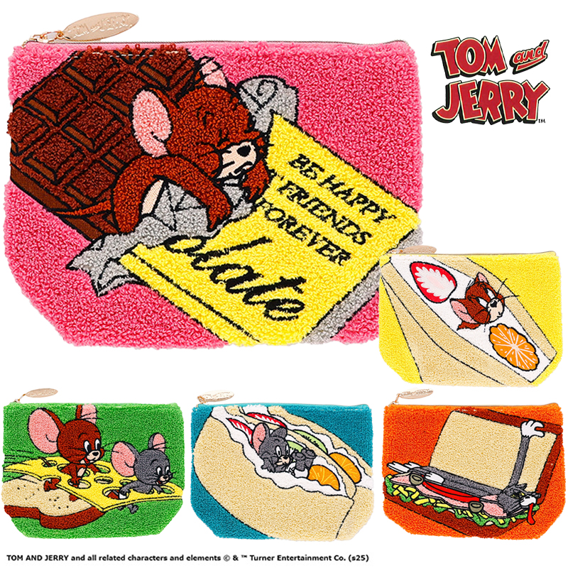 【TOM&JERRY】トムとジェリー サンドウィッチ&チョコレート ポーチ