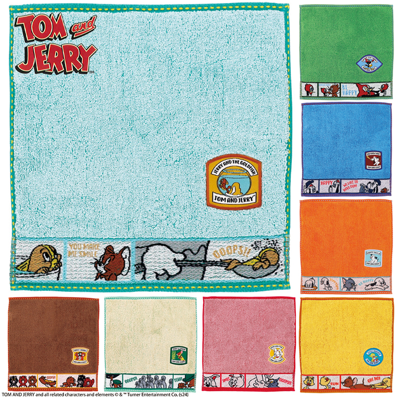 【TOM&JERRY】トムとジェリー マイフレンド ミニタオル 防菌防臭加工