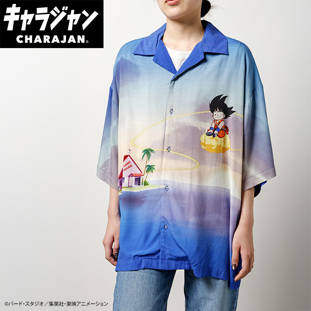 【キャラジャン】ドラゴンボール ドラゴンボール モーニングカメハウス アロハシャツ(M)/(LL)