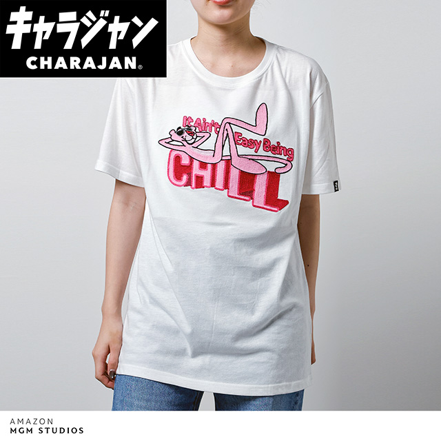 【キャラジャン】 ピンクパンサー ピンクパンサーTシャツ(M)/(L)/(3L)