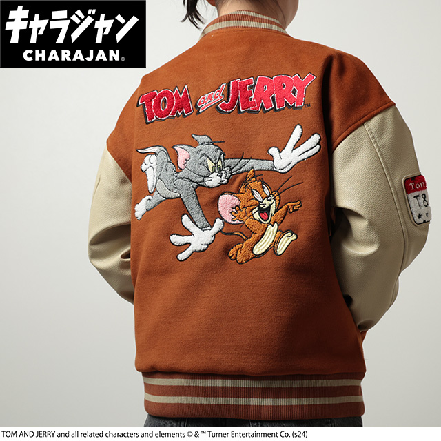 【キャラジャン】 トムとジェリー キャッチアンドラン スタジャン(L)/(3L)