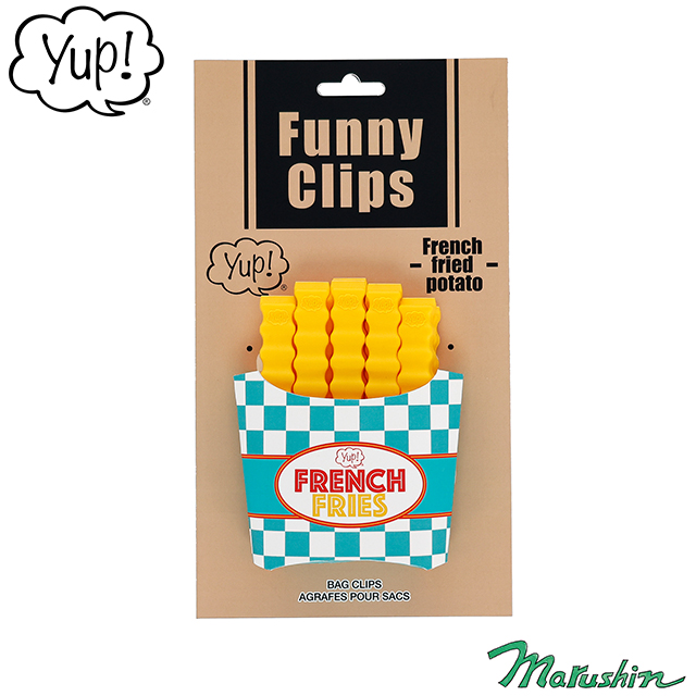 【yup!】 ヤップ フライドポテトクリップ クリップ（10個セット）