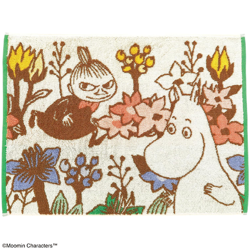 MOOMIN ムーミン 花々の中で タオル バスマット