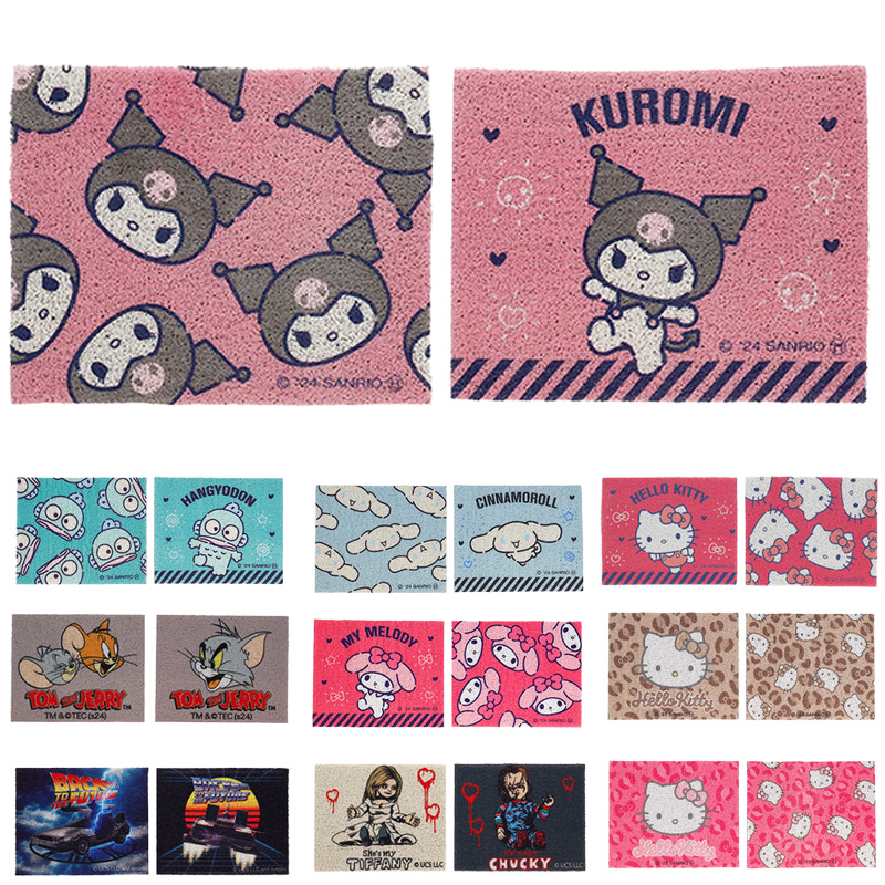 サンリオ トムとジェリー チャッキー バック・トゥ・ザ・フューチャー  足元マット2枚組