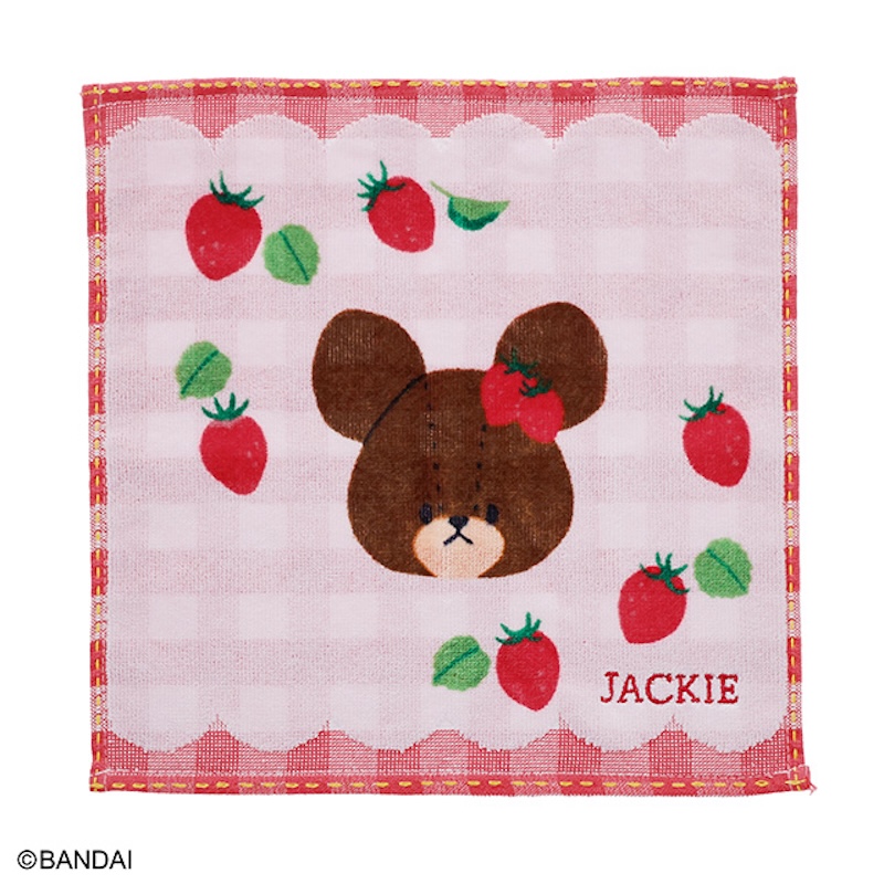 くまのがっこう ジャッキーといちご ミニタオル