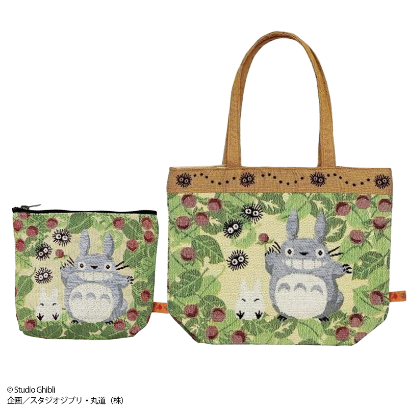ジブリ となりのトトロ 森いちご ポーチ/ミニバッグ