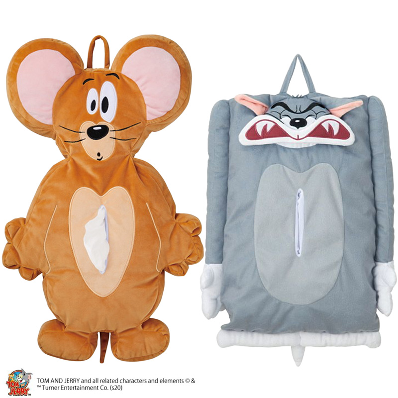 【TOM & JERRY】トムとジェリー ティッシュボックスカバー