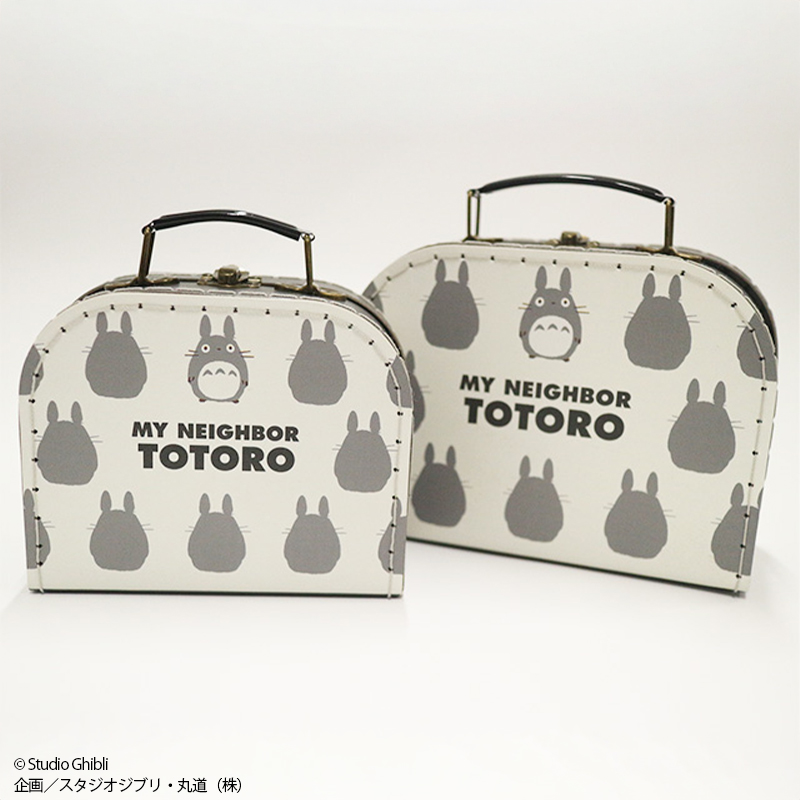 ジブリ となりのトトロ バッグ型箱・トトロシルエット ボックス（大）