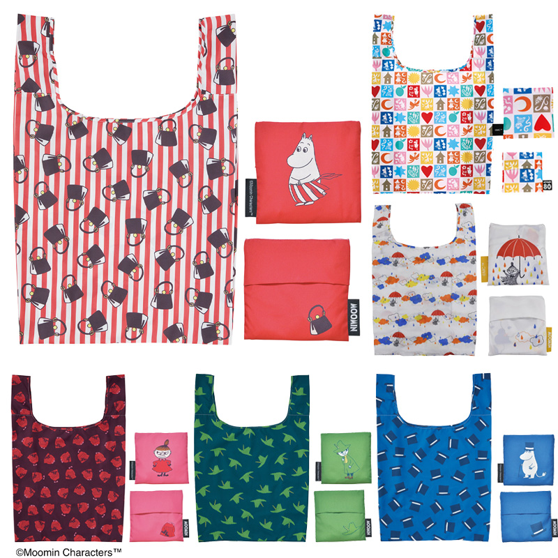 【MOOMIN】ムーミン エコバッグ ムーミン リトルミイ スナフキン