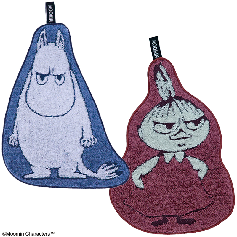 MOOMIN ムーミン ダイカットムーミン・ダイカットリトルミイ ミニタオル