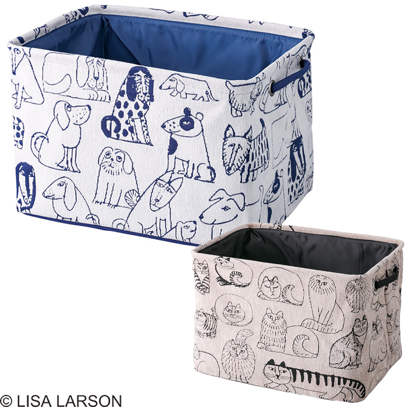 【LISA LARSON】リサ・ラーソン ドッグボックス キャットボックス ストレージボックス
