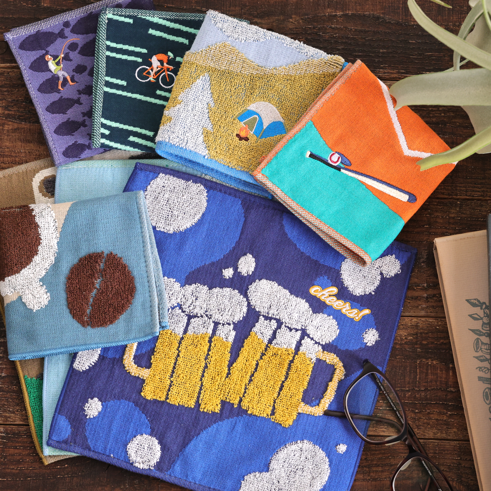 FAV! メンズハンカチ 父の日 ギフト 男性 部活 サークル