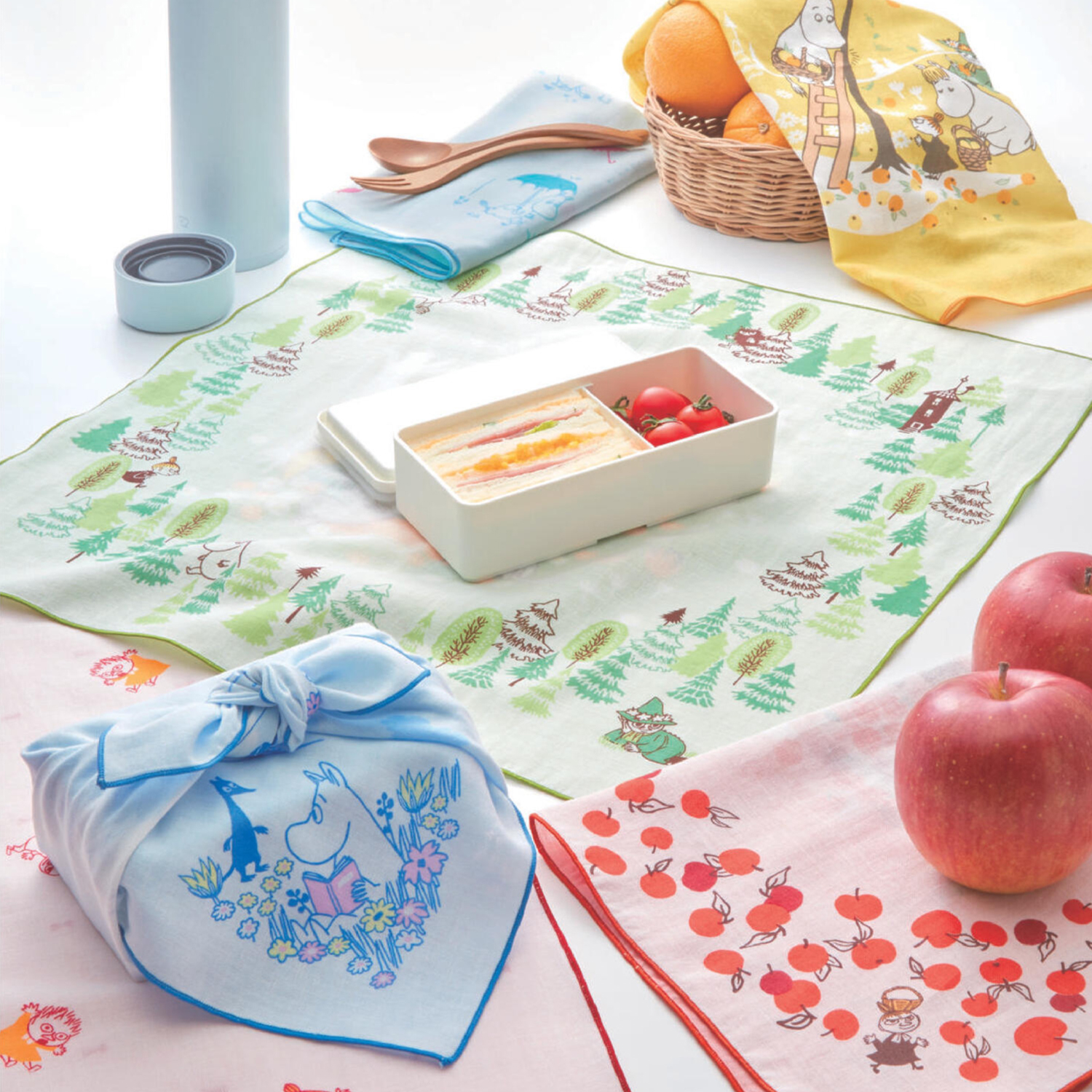 MOOMIN ムーミン リバーシブルランチクロス お弁当