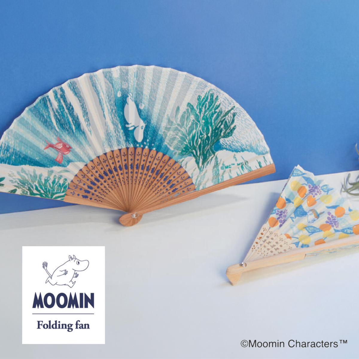 MOOMIN 扇子 Folding fan