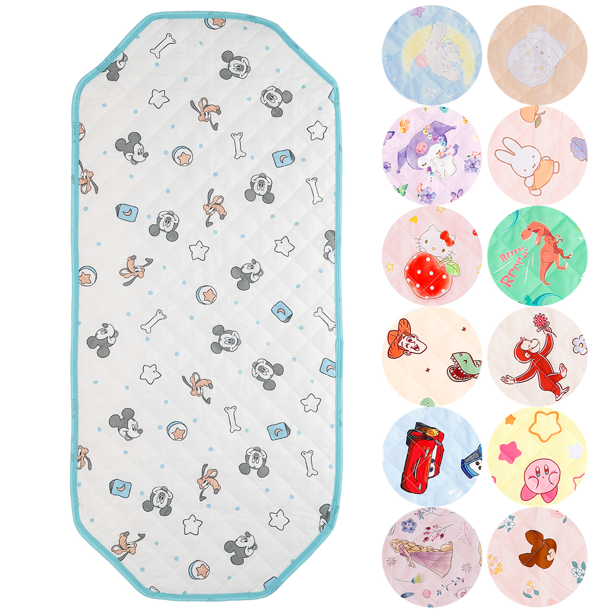 コットカバー ディズニー サンリオ おさるのジョージ 星のカービィ ジュラシックワールド 新入学 お昼寝