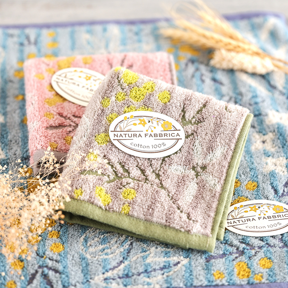 【NATURA FABBRICA】ナチューラファブリカ ハピネス バス/フェイス/ウォッシュ/タオルチーフ