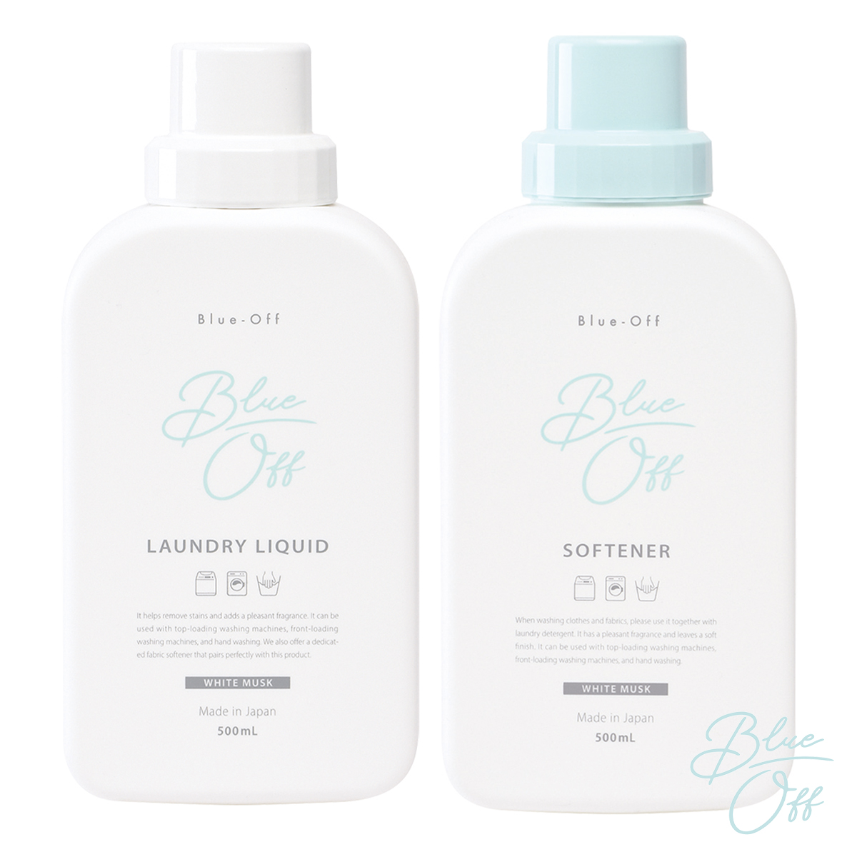 BLUE OFF Laundry Liquid Softner ランドリーリキッド ソフナー【日本製】