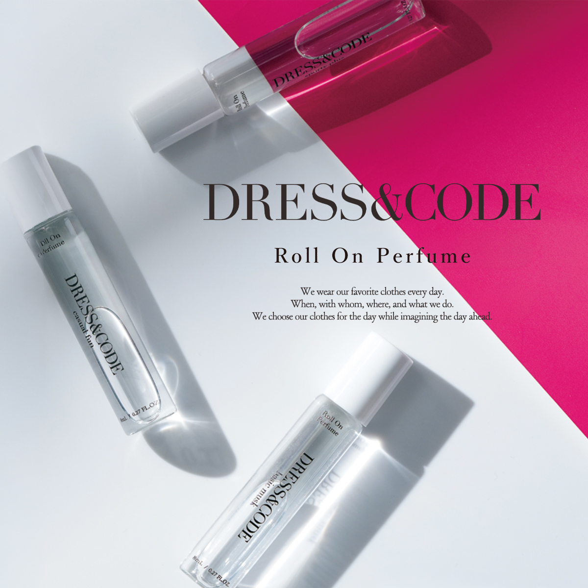【DRESS&CODE】 ロールオンパフューム 香水 フレグランス