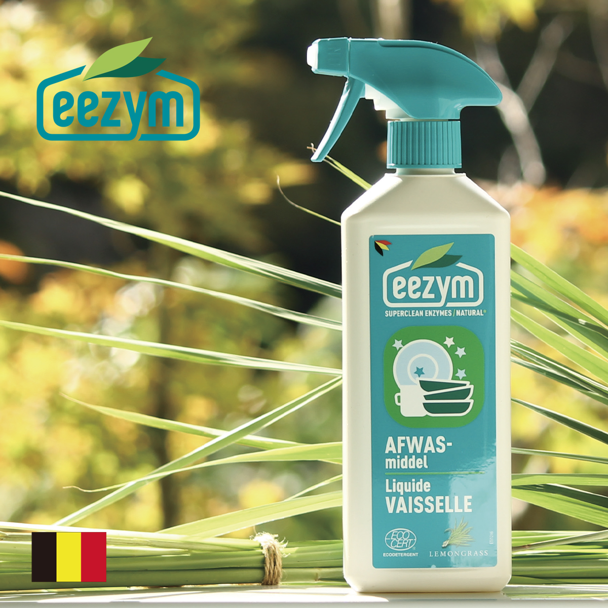 《10月1日発売》【eezym】イージム 酵素食器用泡スプレー レモングラス