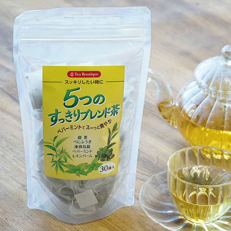 【Tea Boutiqueティーブティック】5つのすっきりブレンド茶