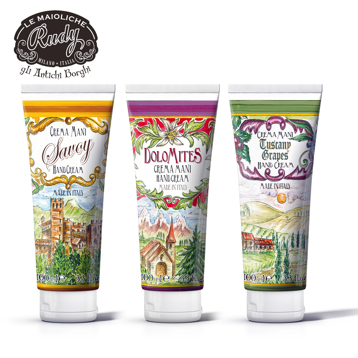 【RUDY】 Gli Antichi Borghi マヨルカ リ・アンティキ・ボルギ ハンドクリーム 新作
