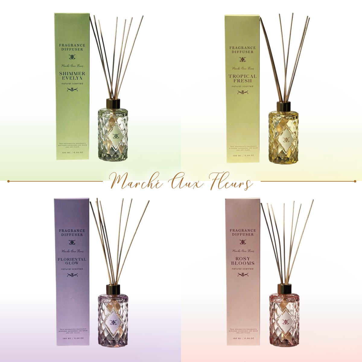 【Marche aux Fleurs】マルシェ・オ・フルール ディフューザー ギフト クリスマス ホリデー