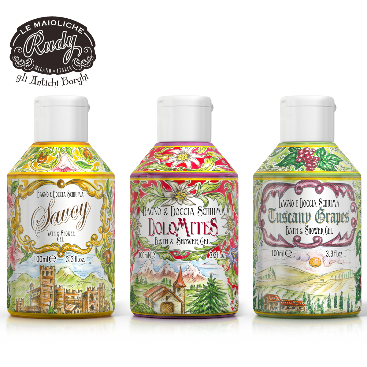 【RUDY】 Gli Antichi Borghi マヨルカ リ・アンティキ・ボルギ バス＆シャワージェル 新作