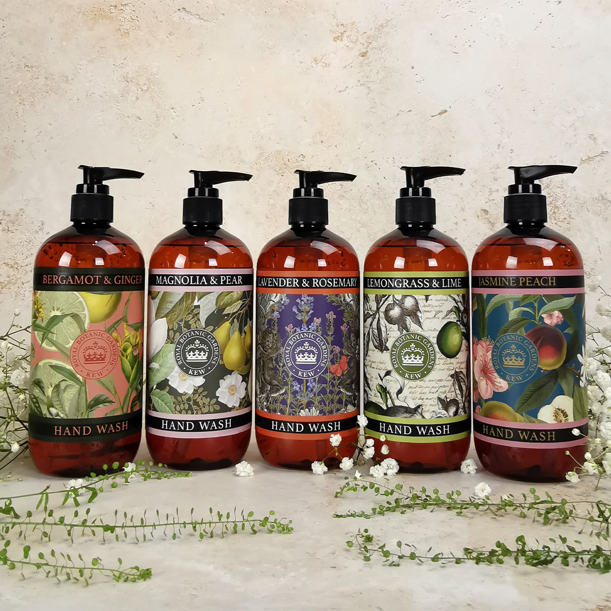 【THE ENGLISH SOAP COMPANY】ハンドウォッシュ KEW GARDEN SERIES