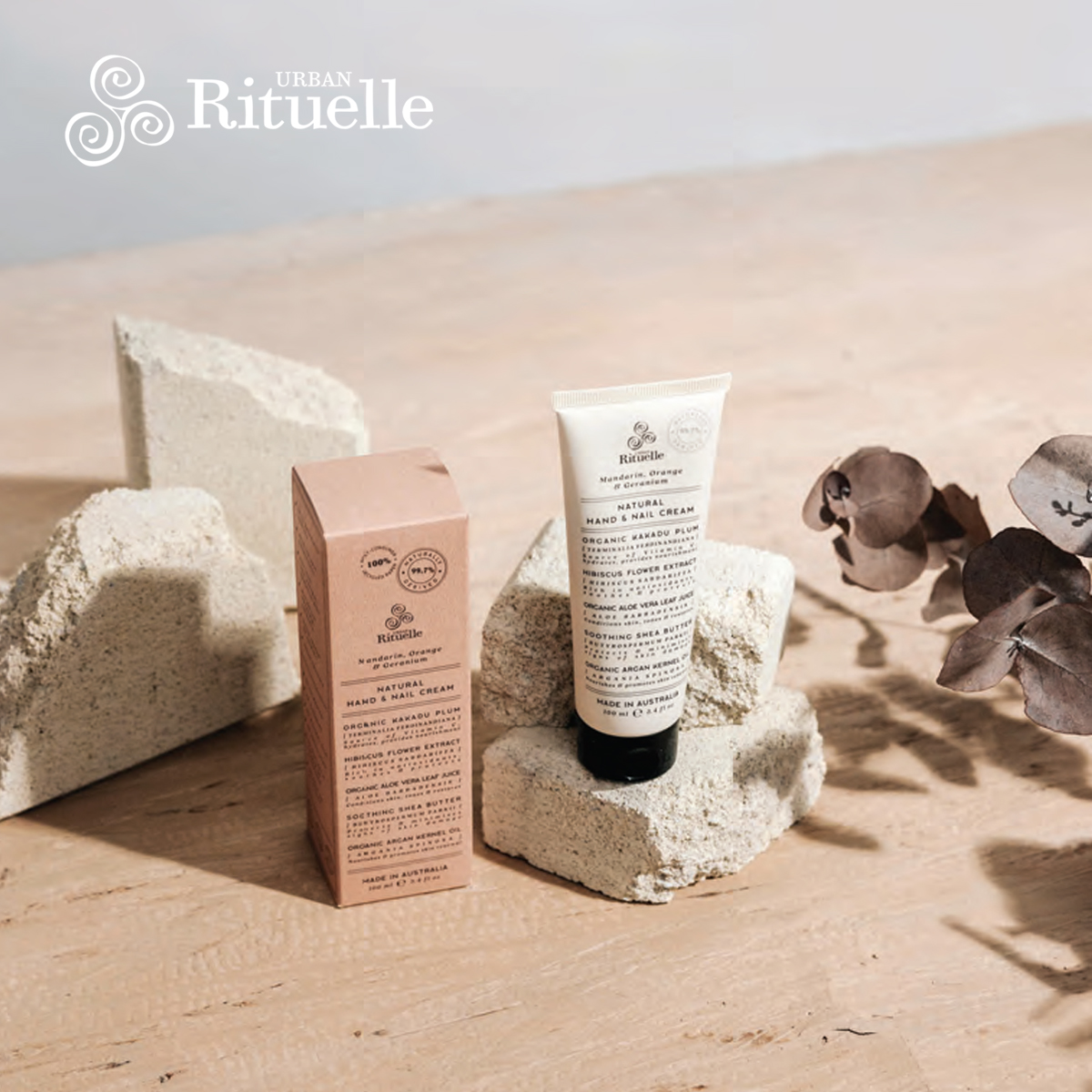 【Natural Remedy ナチュラルレメディ】 ハンド&ネイルクリーム100mL ハンドクリーム