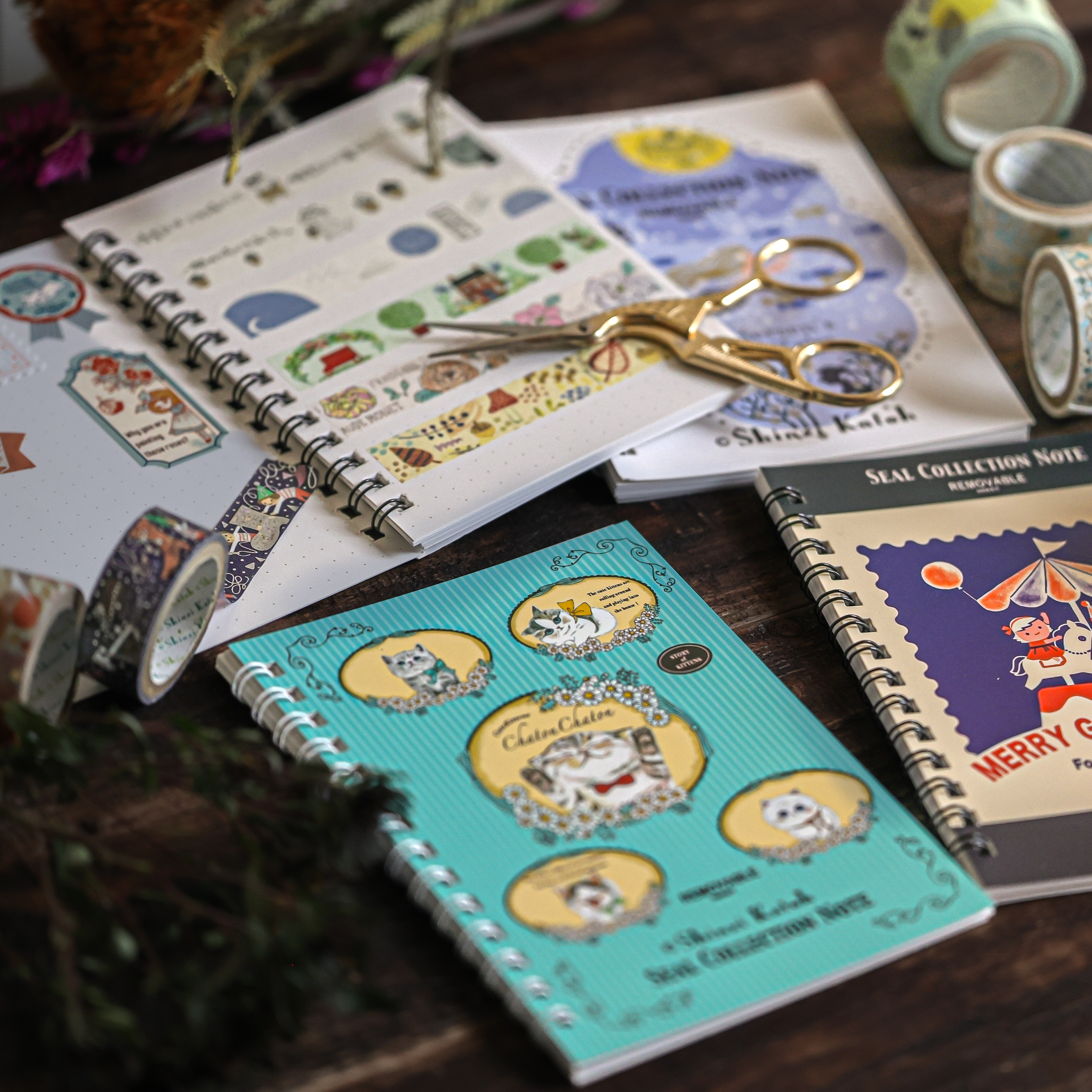 【シール堂】ShinziKatoh シール帳 日本製