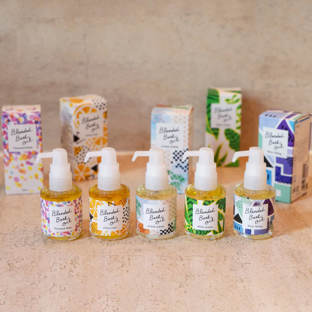 ブレンドバスオイル 28ml 入浴料 日本製