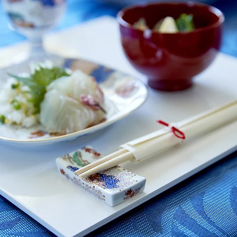 賞美堂本店 【春秋文】しゅんじゅもん 箸置 日本製