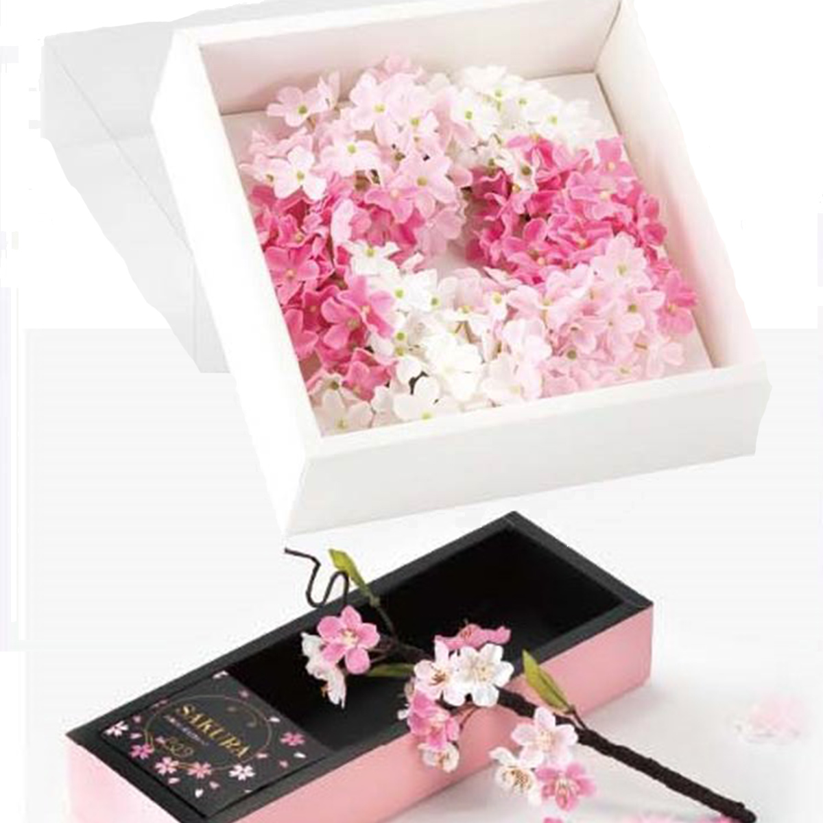 【桜の花の入浴剤】Q-FLA 桜リース