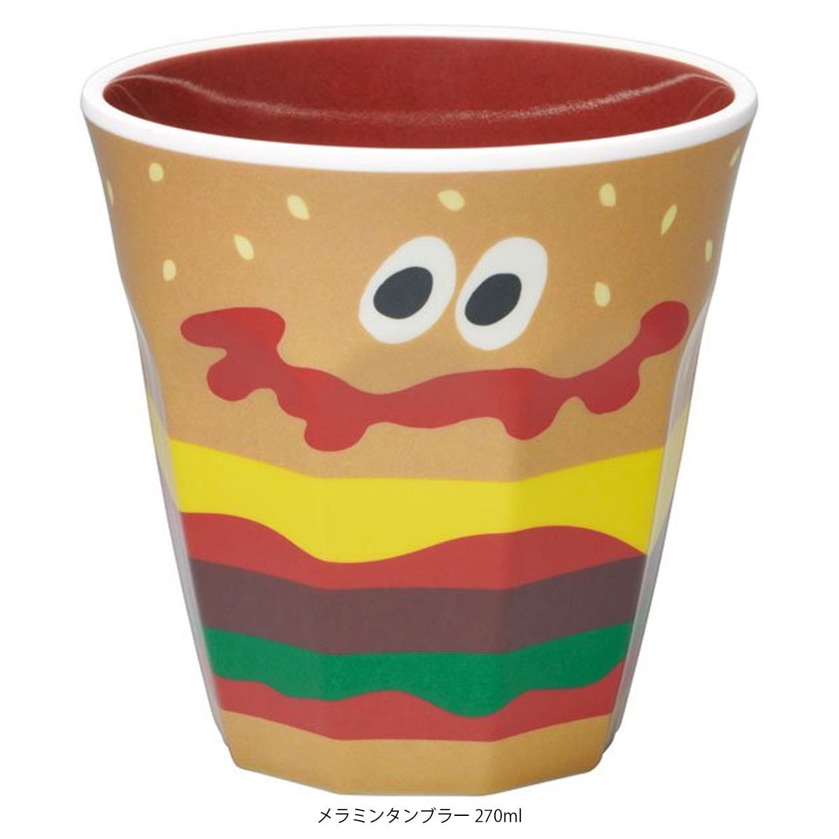 雑貨卸、雑貨仕入れ（【BURGER CONX】バーガーコンクス ハンバーガー プラコップ＆アクリルコップ＆メラミンタンブラー） |  雑貨卸・雑貨仕入れなら自由が丘マーケットプレイス！旬で高感度な商品いっぱいの仕入れ・卸サイト