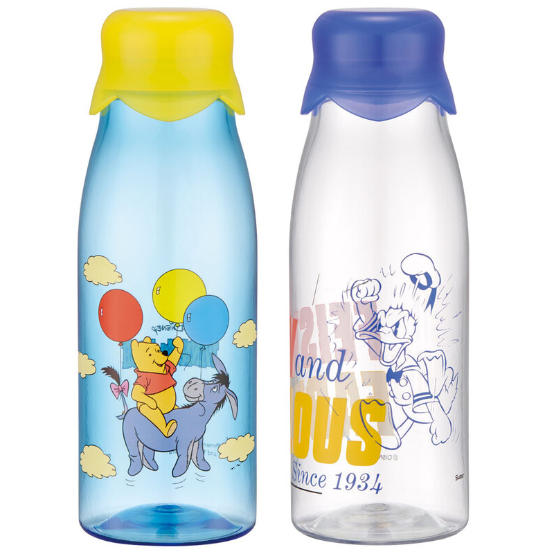 PTY5M 牛乳瓶風ボトル500ml プラスチック 水筒 軽量