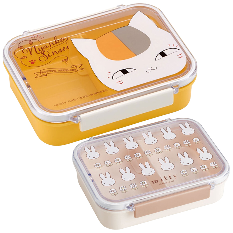 食洗機対応タイトウェア お弁当箱 1段 550ml 日本製 スケーター ミッフィー PM4CA