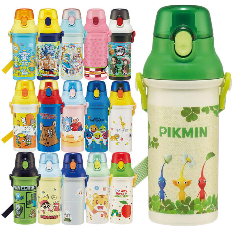 【抗菌】直飲み プラワンタッチボトル 480ml 食洗機対応 水筒 PSB5SANAG【日本製】4