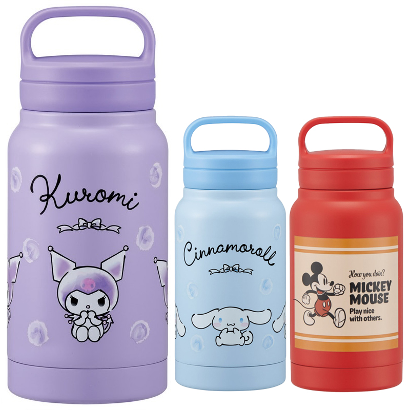 【保冷・保温】STSC4 スクリューハンドル付きマグボトル 350ml 直飲み 水筒【スケーター】