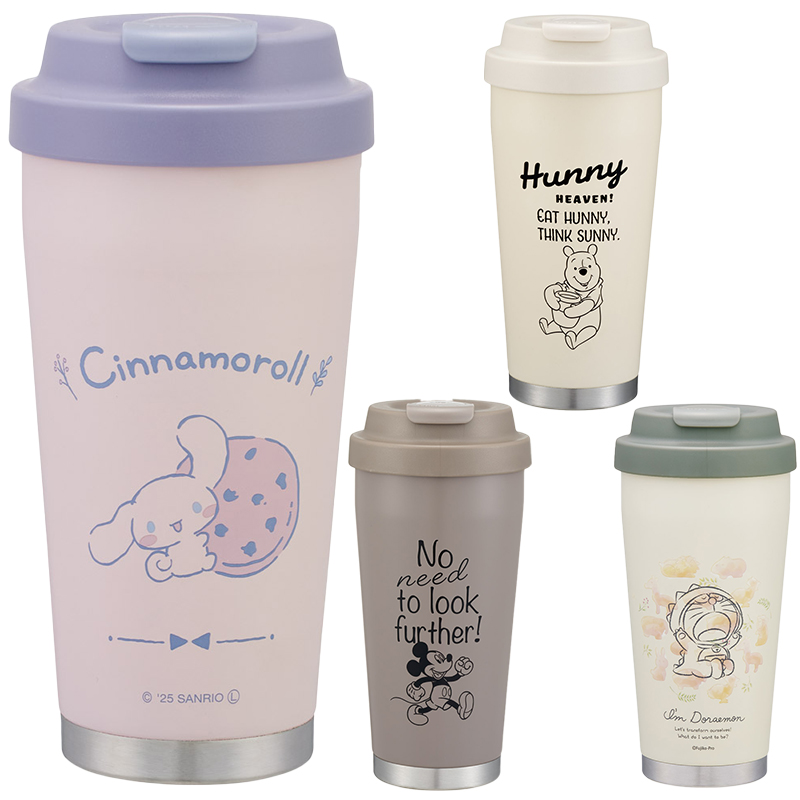 イージーマグボトル480ml STEM5 水筒 保温 保冷 ワンプッシュ ステンレス【スケーター】