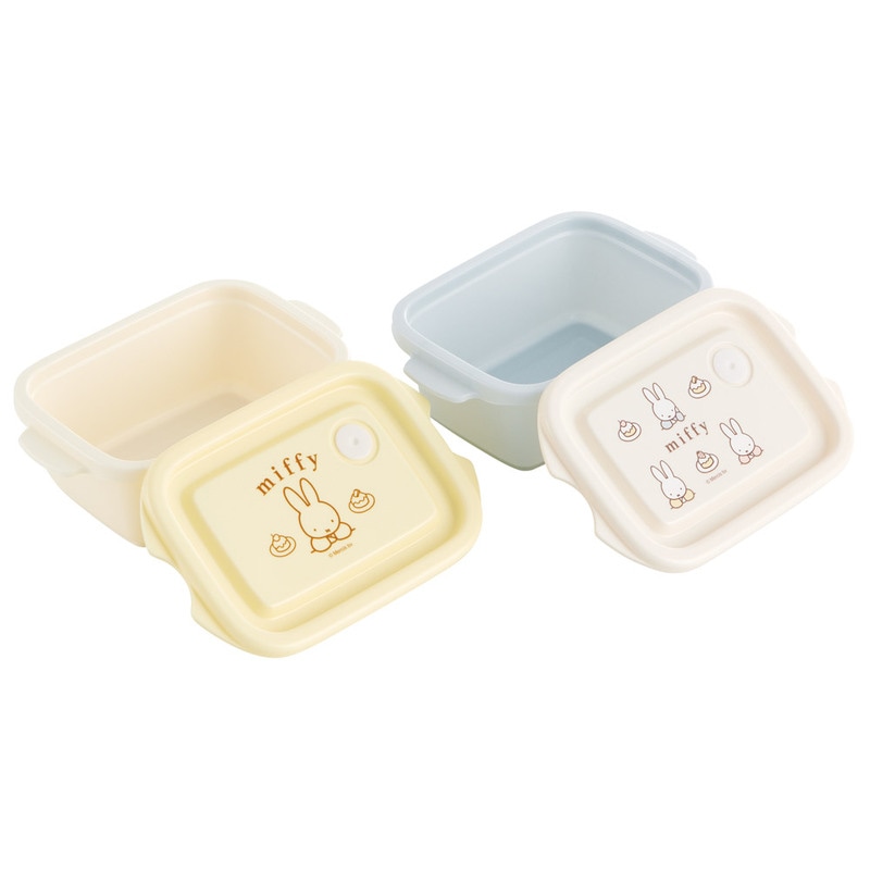 シールボックス2個入 FCN1W 保存容器 ミッフィー【スケーター】