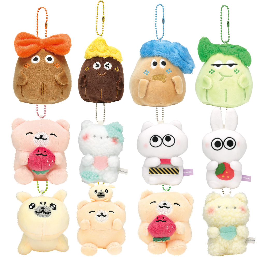 ぬいぐるみキーホルダー ZNKH1【スケーター】