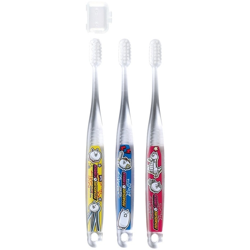 クリア歯ブラシ3本セット TBCR6T【スケーター】