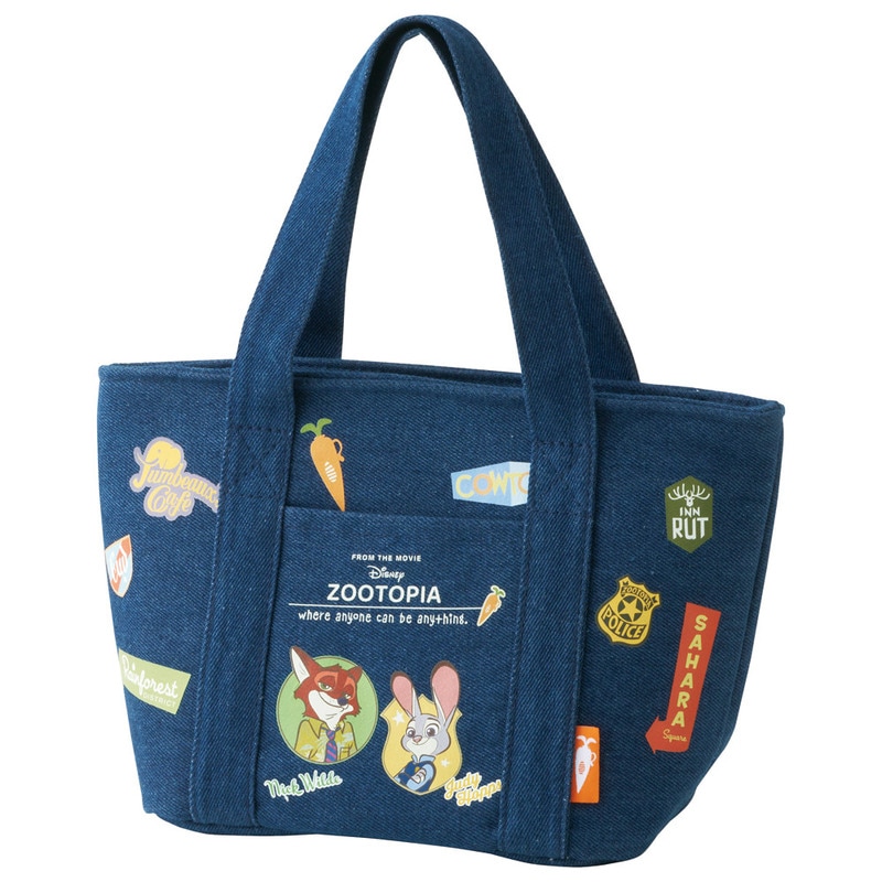 保冷デニムランチトートバッグ KBCD6【スケーター】